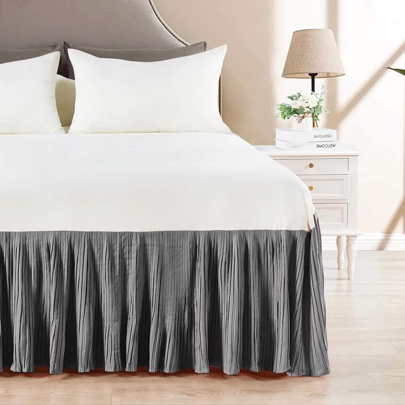 Serenta Pleated Bedskirt 18" Drop