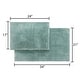 preview thumbnail 30 of 33, Chesapeake Luxury Microfiber Bath Rug Set 20”X32” 23”X39”
