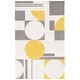 preview thumbnail 46 of 70, SAFAVIEH Handmade Rodeo Drive Frouwa Mid-Century Modern Wool Rug 2' x 3' - Grey/Gold - Rectangle