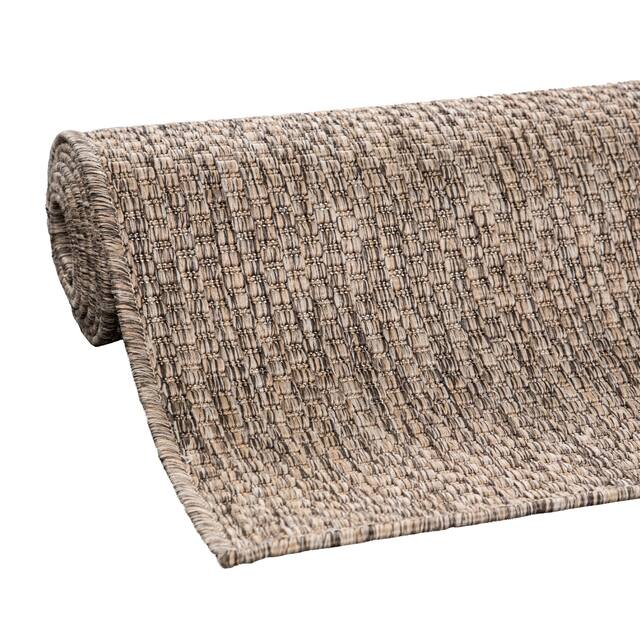 Variegated Waterproof Outdoor Rug for Patio