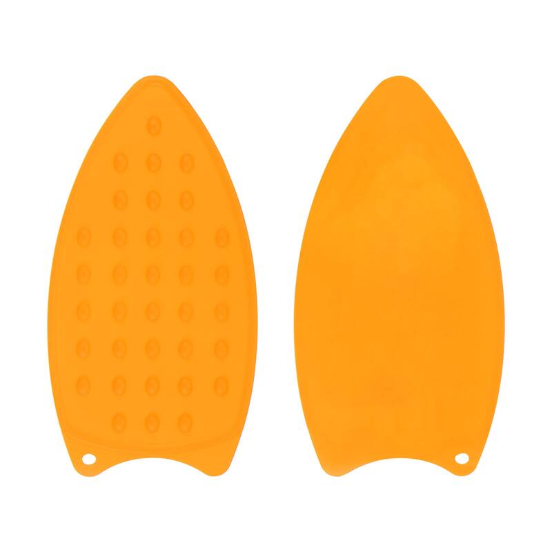 2pcs Silicone Iron Rest Pad Hot Resistant Mat Iron Rest Plate