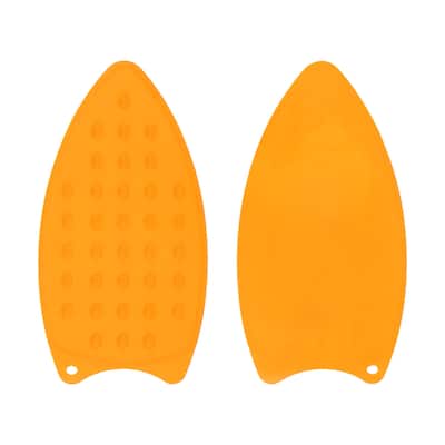 2pcs Silicone Iron Rest Pad Hot Resistant Mat Iron Rest Plate