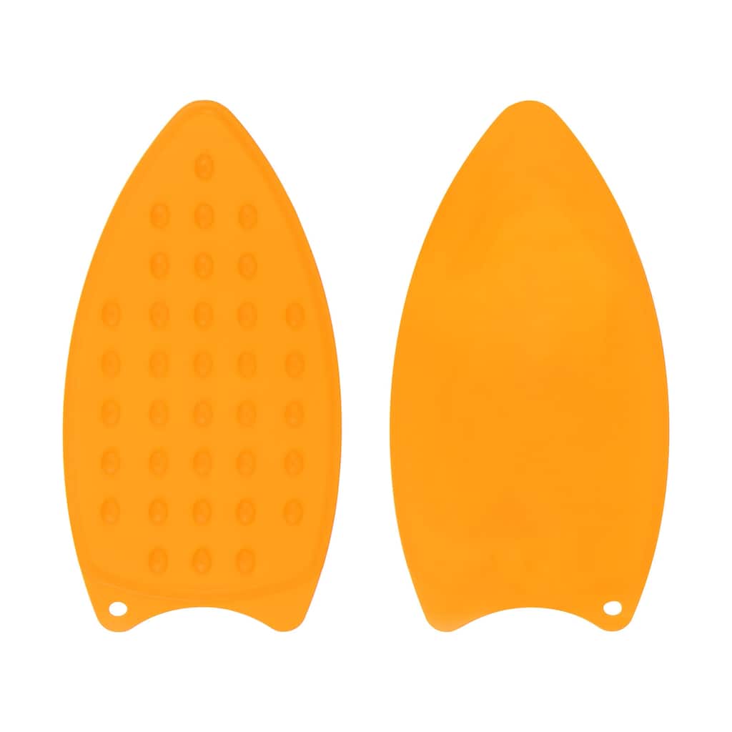 2pcs Silicone Iron Rest Pad Hot Resistant Mat Iron Rest Plate