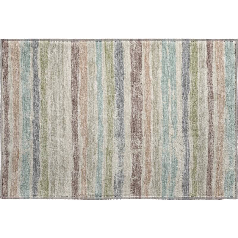 Premium Washable Super Soft Stripe Mayfield Rug