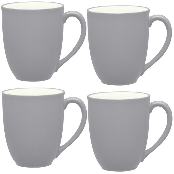Noritake Colorwave Set Of 4 XL Large Mugs, 18 Oz. - Bed Bath