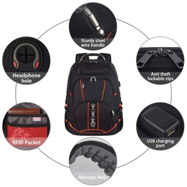 12in laptop backpack Aoking Lightweight Anti-Theft Backpack Laptop Backpack SN41340F main image 0