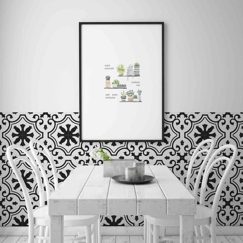 Venice 10x10 Matte Porcelain Encaustic Tile - Floor, Wall & Backsplash