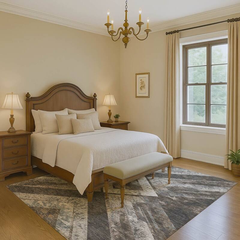 Premium Washable Super Soft Modern Global Mayfield Rug