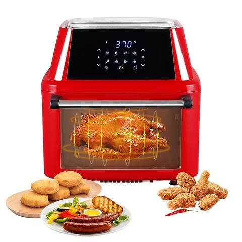 1800W 16.91Quarts Electric Hot Air Fryers Oven & Oilless Cooker All-in-One Air Fryer with 8 Presets