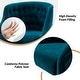 preview thumbnail 41 of 109, Modern Velvet Tufted Office Chair with Gold Metal Base by HULALA HOME