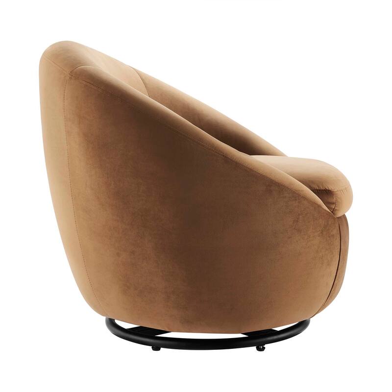 Buttercup Performance Velvet Performance Velvet Swivel Chair