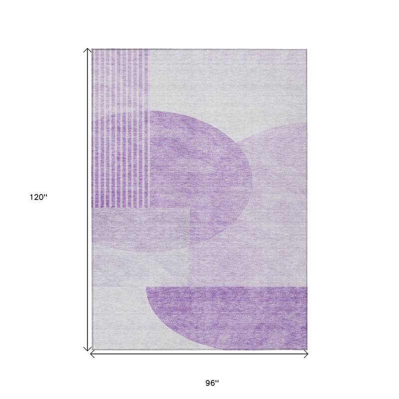 HomeRoots Geometric Transitional Rectangle Outdoor Rug