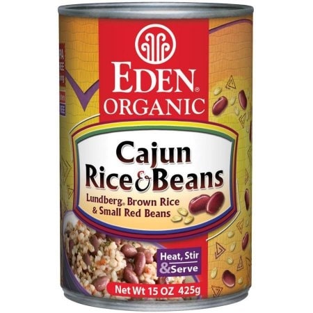 Eden Organic Cajun Rice & Beans, 15-Ounce Cans (Pack of 12)