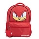 preview thumbnail 16 of 18, Backpack for Boys & Girls, Bookbag with Adjustable Shoulder Straps & Padded Back,16 Inch Schoolbag with 3D Features Red