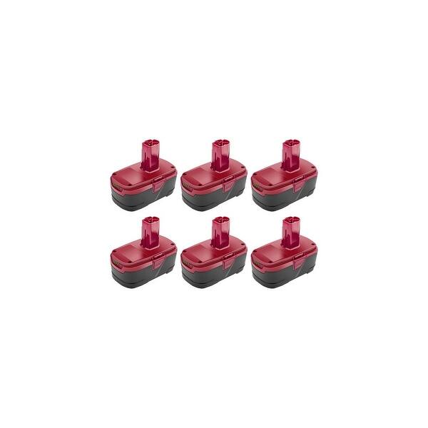 Shop 6x Replacement For Craftsman 19 2 Volt Lithium Battery Diehard C3 5166 Pp2011 11375 Black Overstock 32003012