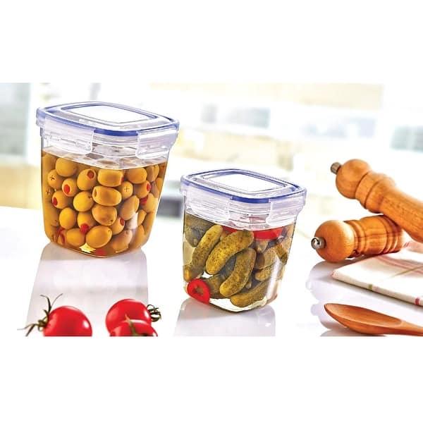 JoyFul 24 Piece Glass Food Storage Containers Set with Airtight