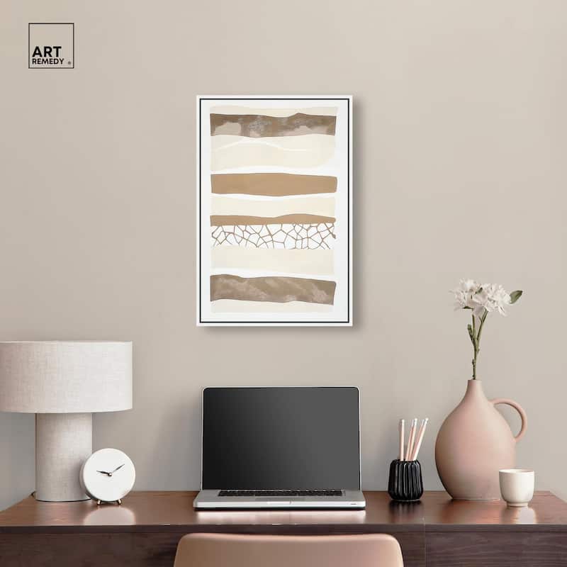 Relief Rifts II Canvas by Art Remedy