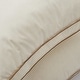 preview thumbnail 4 of 10, Set of 2 100% Organic Cotton 300 TC Down Feather Pillow-in-a-pillow Design Bed Pillow - White