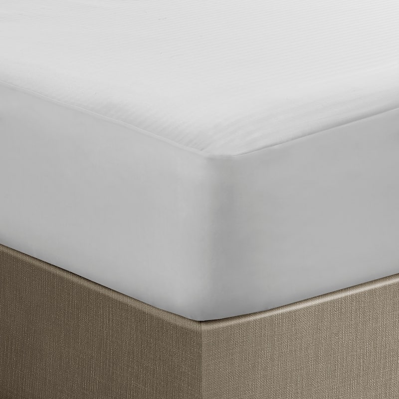 Waterproof White Heated Mattress Pad by Serta On Sale Bed Bath