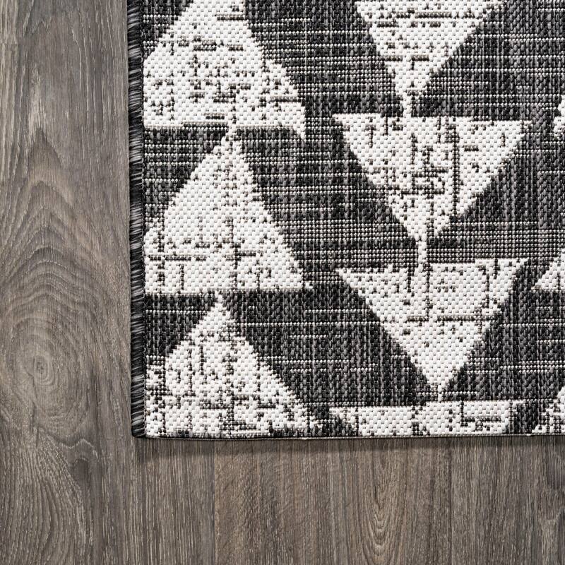 JONATHAN Y Marokko Modern Tribal Geometric Indoor/Outdoor Area Rug
