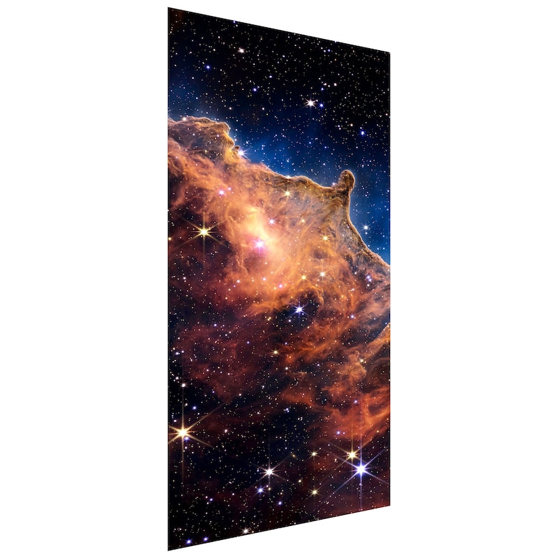 Empire Art Direct the Carina Nebula A Printed Tempered Glass Wall Art - Multi-Color