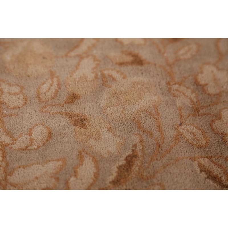 Kerman Persian Antique Large Rug Hand-Knotted Wool Carpet - 10'6"x 19'9"