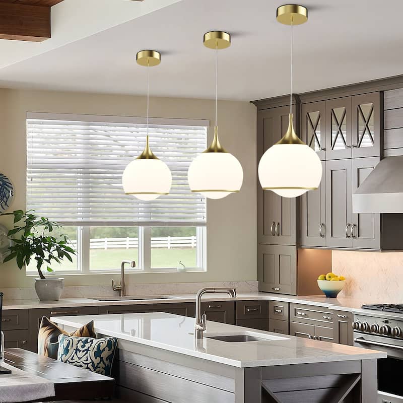 Maxax 1-Light Dimmable Integrated LED Pendant