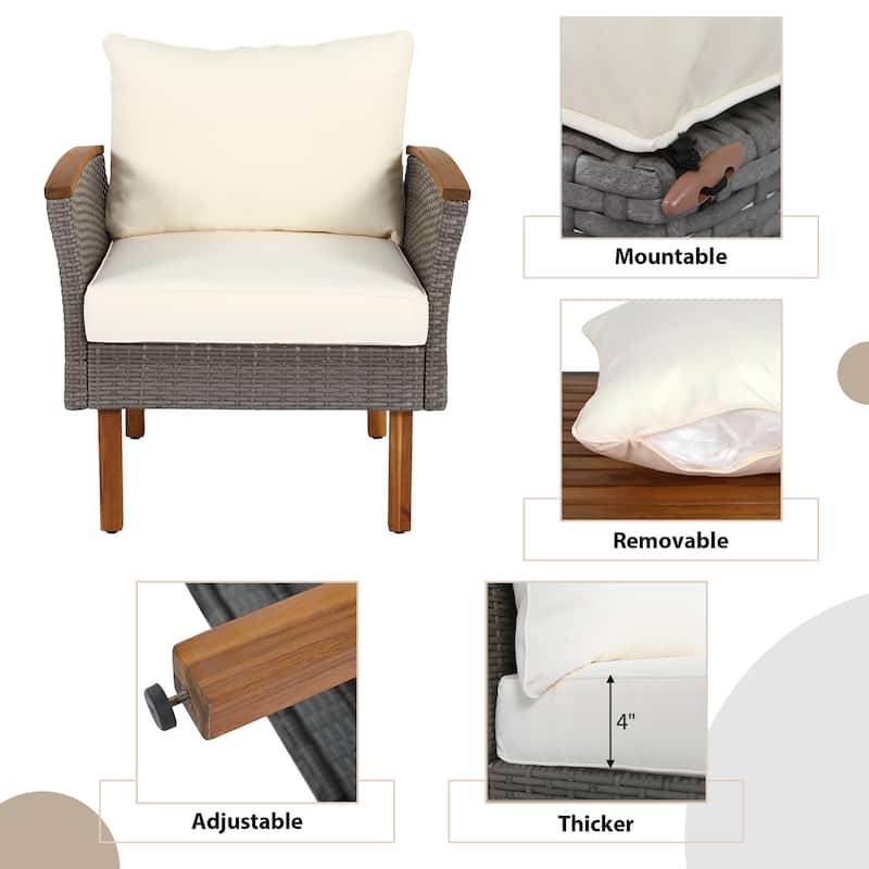 9-Piece Outdoor Conversation Set