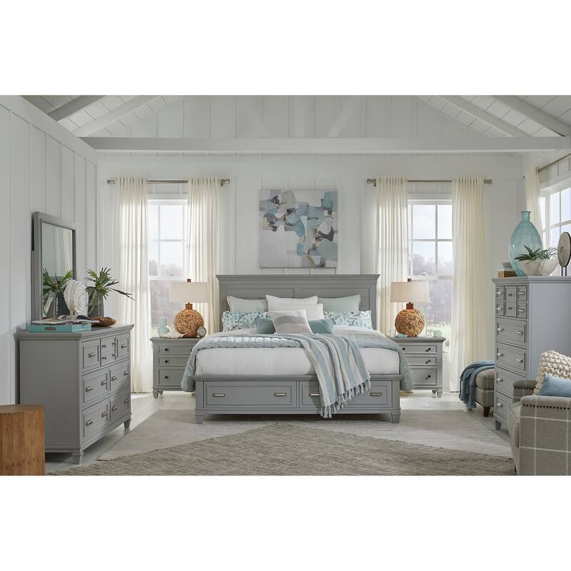 Magnussen Home Charleston Harbor Gray Drawer Chest