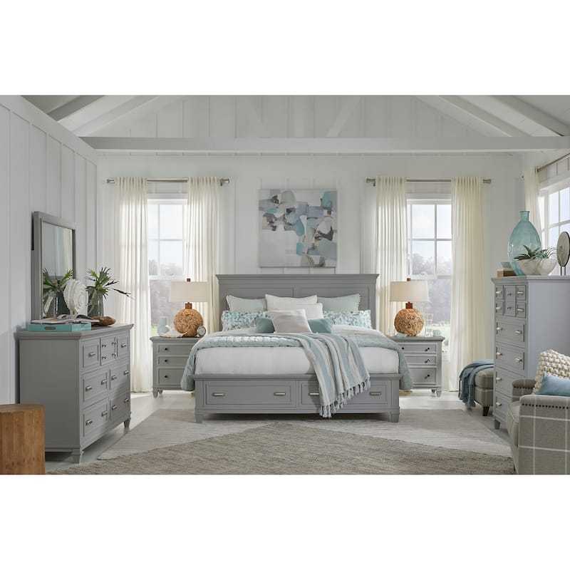 Magnussen Home Charleston Harbor Gray Drawer Dresser