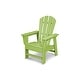 preview thumbnail 30 of 44, POLYWOOD Kids Casual Outdoor Chair Lime
