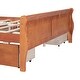 preview thumbnail 130 of 158, (Twin/Full/Queen)Curved Legs Design Platform Bed Frame with 4 Drawers
