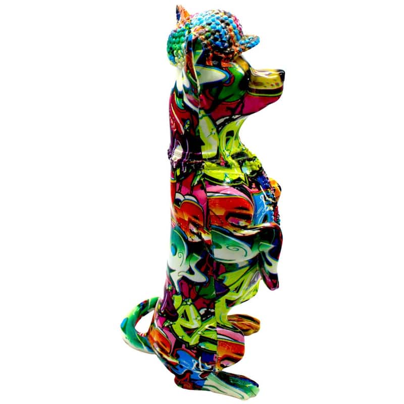 Interior Illusions Plus Street Art Chihuahua Standing On Hind Legs - 12" tall