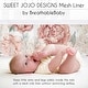 preview thumbnail 3 of 4, Blush Pink Boho Shabby Chic Floral Girl Sweet Jojo Designs + BreathableBaby Breathable Mesh Crib Liner Ivory Bohemian