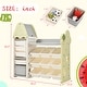 preview thumbnail 4 of 17, Multi-functional Kids' Bookshelf Toy Storage Organizer with HDPE Shelf and Bins