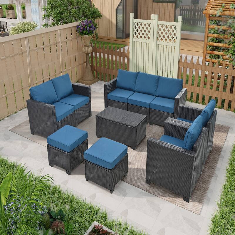Outstanding Outdoor Patio Furniture Set with Multiple Comforts