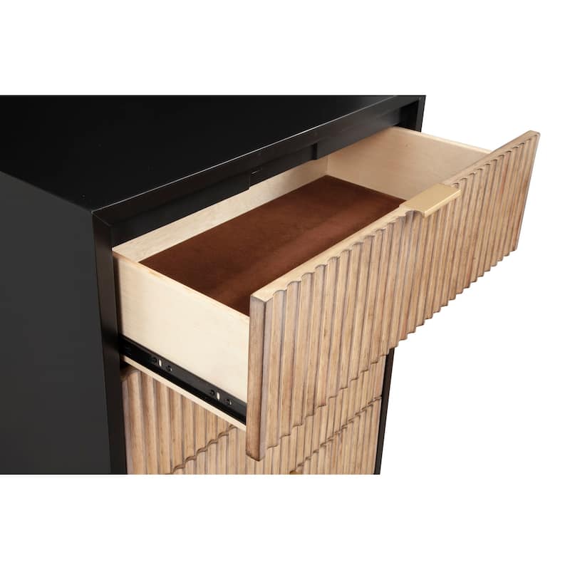 Origins by Alpine 5 Drawer Larsen Chest