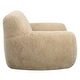 preview thumbnail 5 of 6, Uttermost Abide Sheepskin Accent Chair - 51"W x 31"H x 42"D