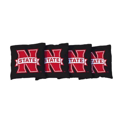 Northwestern Oklahoma State Rangers Black Cornhole Bags