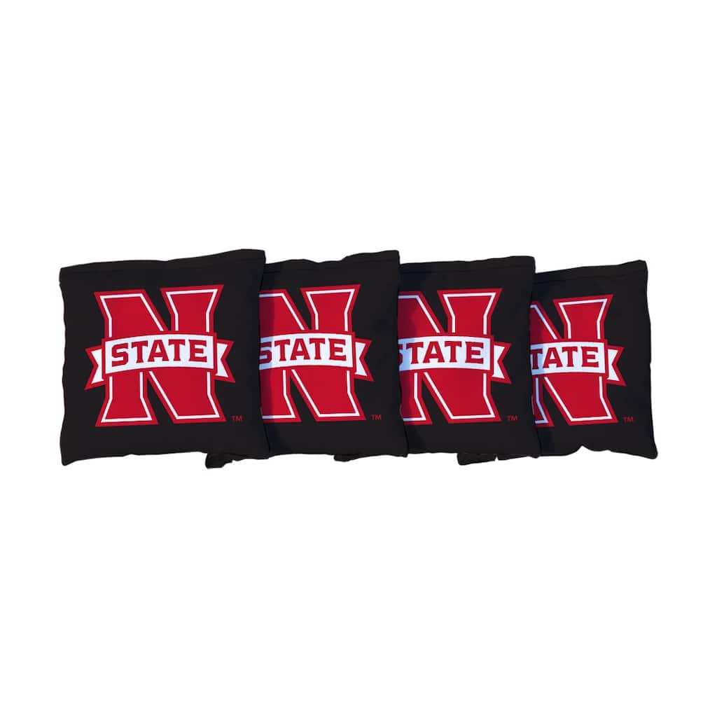 Northwestern Oklahoma State Rangers Black Cornhole Bags