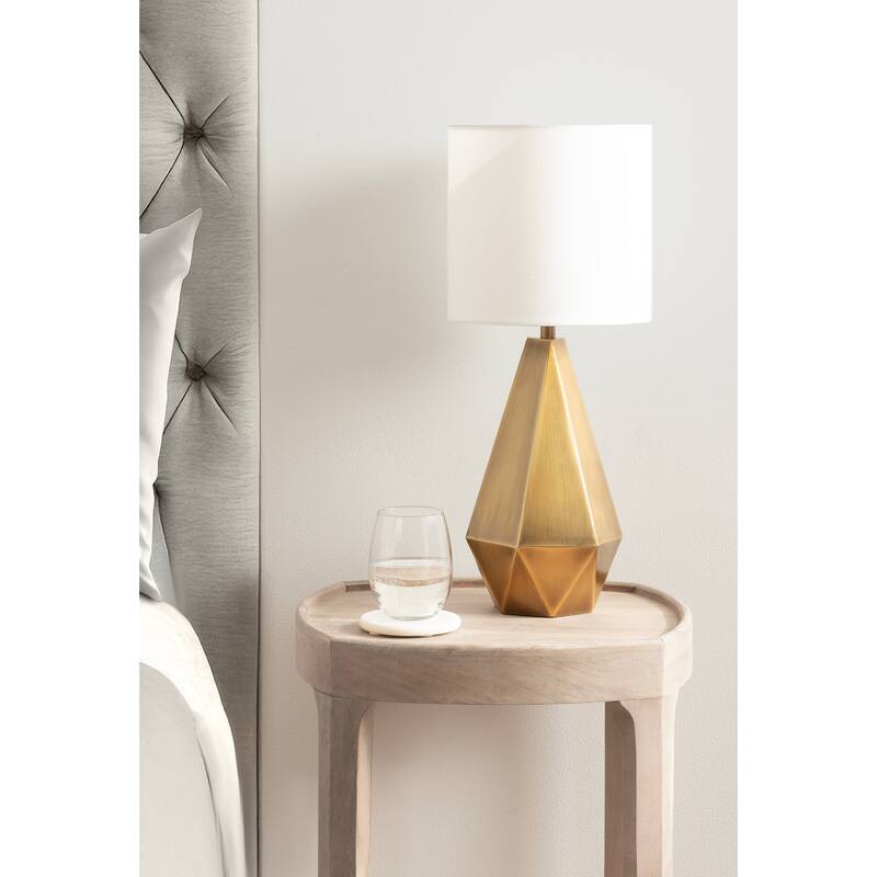 Kate and Laurel Marcedes Table Lamp - 8x8x20
