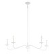 preview thumbnail 4 of 5, Meridian M10085 5 Light 7" Tall Taper Candle Style Chandelier