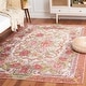preview thumbnail 6 of 10, SAFAVIEH Besarabian Machine Washable Jaime French Country Rug 6' 7" x 6' 7" - Ivory/Sage Rust - Square