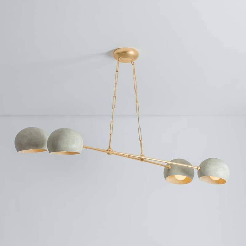 Hudson Valley Lighting 3104 Turner 4 Light 52" Wide Chandelier