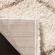 preview thumbnail 78 of 122, SAFAVIEH Hudson Shag Ogee Trellis 2-inch Thick Area Rug 2'3" x 3'9" - Ivory/Beige