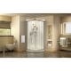 preview thumbnail 27 of 38, DreamLine Prime 33 in. x 33 in. x 76 3/4 in. H Shower Enclosure, Shower Base and Acrylic Backwall Kit