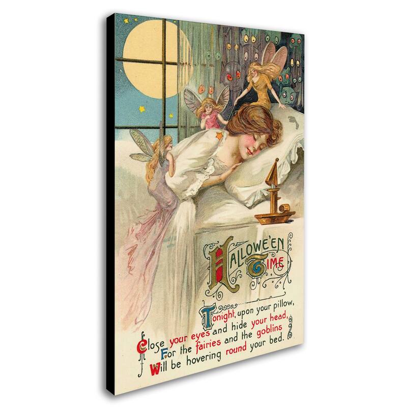 Vintage Apple Collection 'Halloween Thirteen' Canvas Art