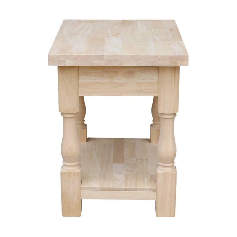Tuscan Ready to Finish End Table