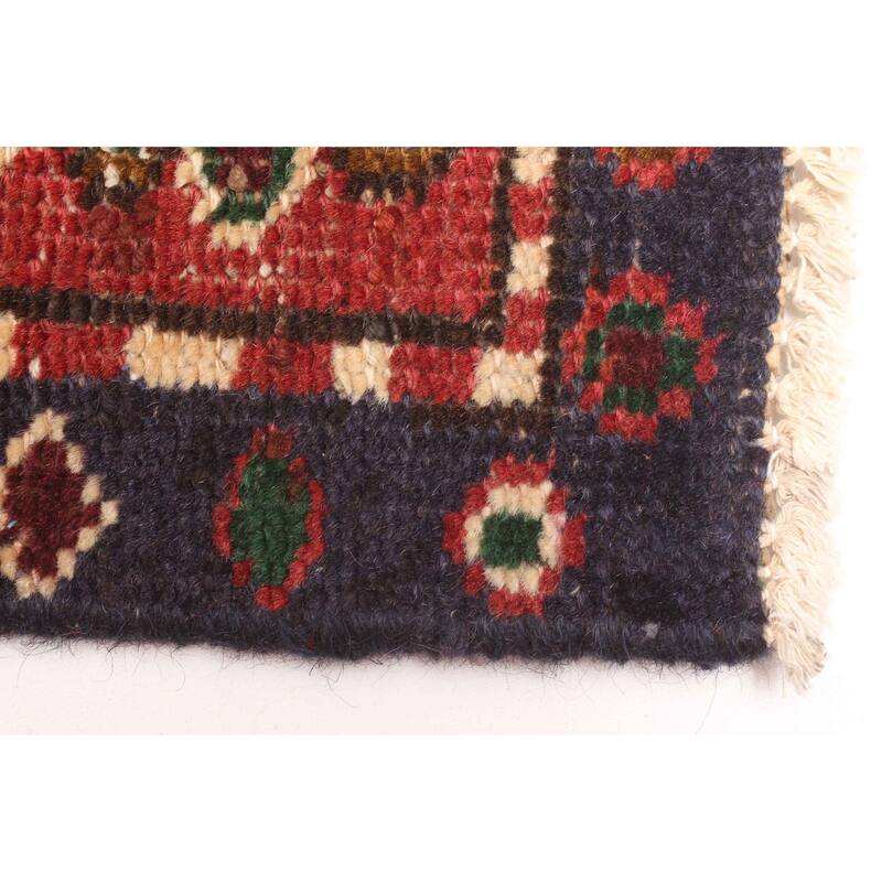 ECARPETGALLERY Hand-knotted Andelz Red Wool Rug - 3'1 x 4'9