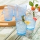 preview thumbnail 4 of 20, Certified International Santa Fe Set of 6 Acrylic DOF Glass 16 oz - 3.75"W x 3.75"D x 4.38"H